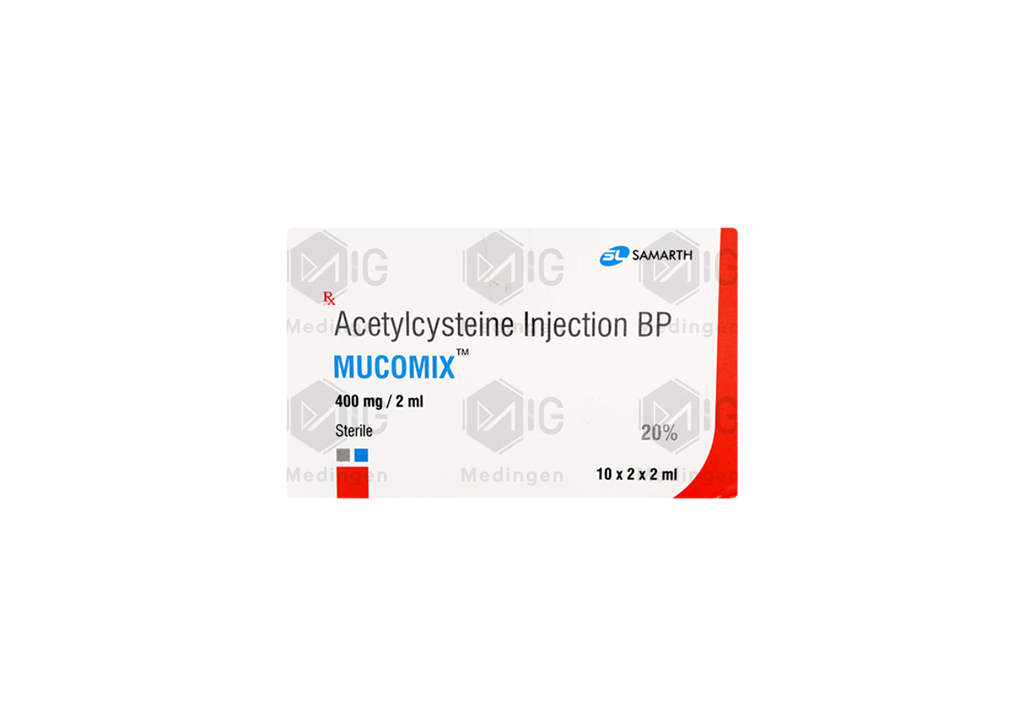 MUCOMIX 400MG INJECTION